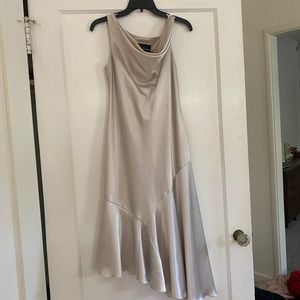 Satin 90’s Midi dress cowl neck
